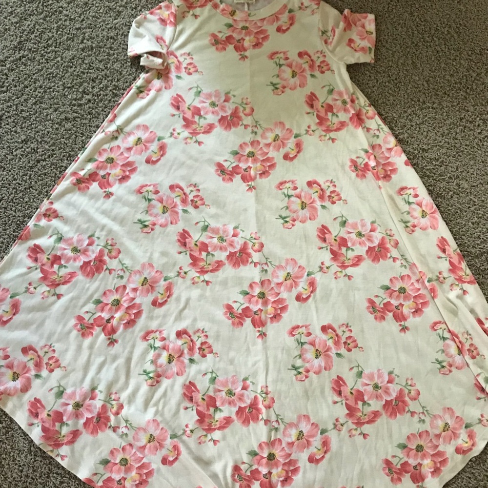 Light Yellow Floral Dress